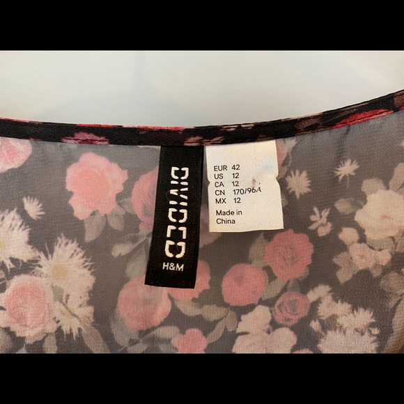 H&M Sheer Floral Maxi Dress - Picture 5 of 13